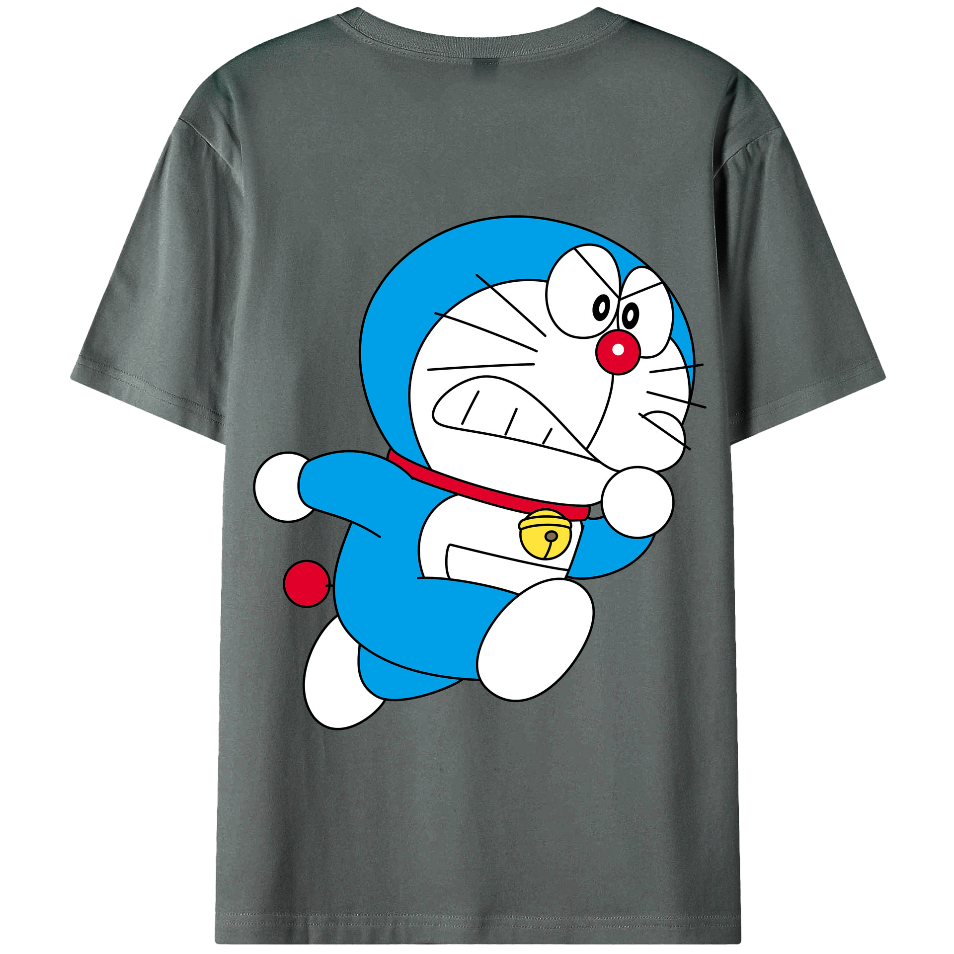 （画像用） ドラえもん Doraemon 綿100％半袖Tシャツ（背面プリント）